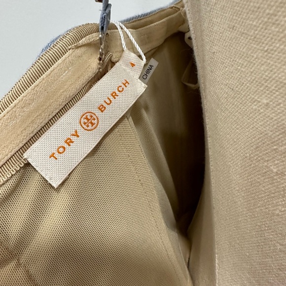 Rare Tory Burch Painterly Jacquard Strapless Gown Dress - Picture 12 of 12